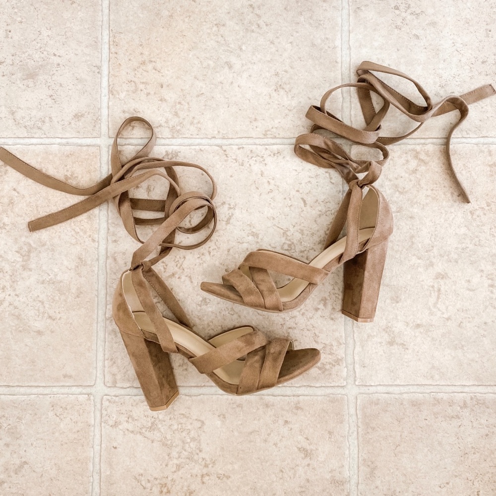 Suede Heels